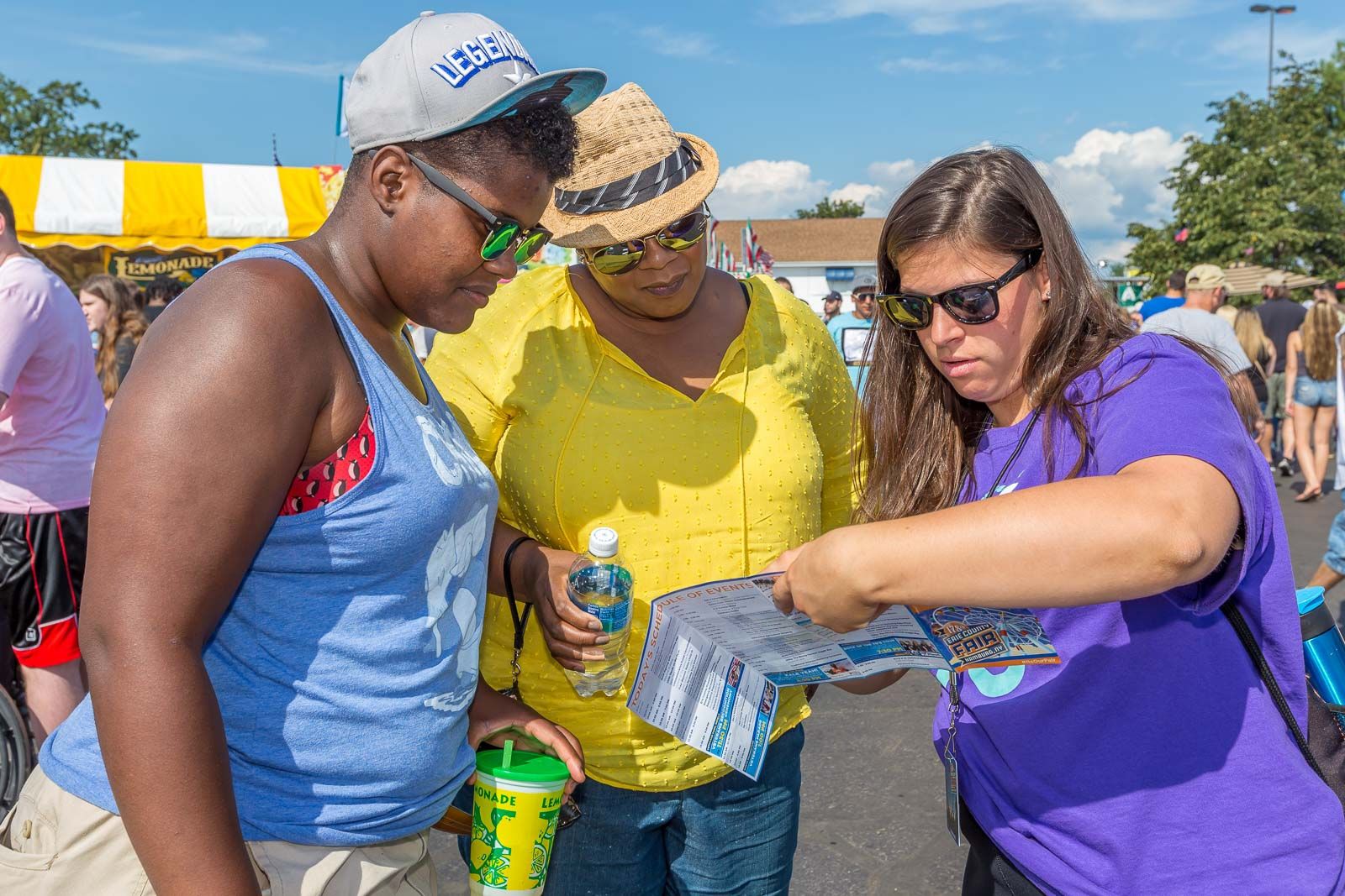 Smiles on Sunday at the Erie County Fair